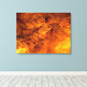 ラスコックスのレッドブル キャンバスプリント (インサイチュ (ウッドフロア))