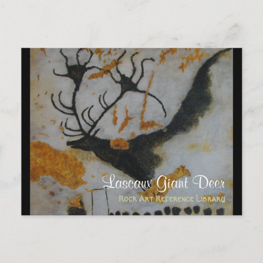 ラスコー大鹿 ポストカード (正面)