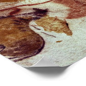 ラスコー絵画ケーブ ポスター (角)