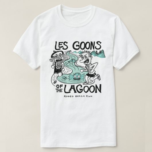 ラスゴオンのレゴンズ Tシャツ (デザイン正面)