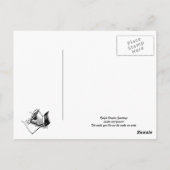 ラスタのクリスマスポストカード – 入江のラスマ ポストカード (裏面)