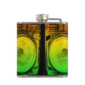 ラスタのゲットーの発破工 フラスク (裏面)