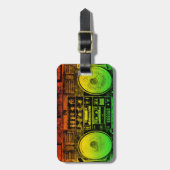 ラスタのゲットーの発破工 ラゲッジタグ (正面縦)