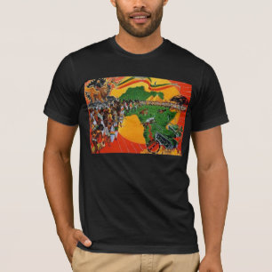 ラスタのジャングル Tシャツ