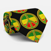 ラスタのピースマーク ネクタイ (ロール)