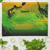 ラスタのライオン キッチンタオル (折り畳み)