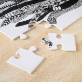 ラスタのライオン ジグソーパズル (側面)