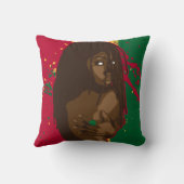 ラスタの女の子 クッション (裏面)