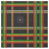 ラスタの時間生地#2 ファブリック (クローズアップ)