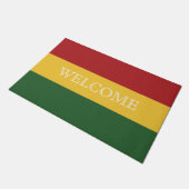 ラスタの色 ドアマット (アングル)