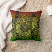ラスタの花 クッション (ブランケット)
