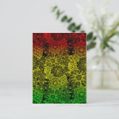 ラスタの花 ポストカード (スタンド正面)