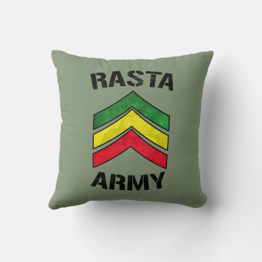 ラスタの軍隊 クッション (裏面)
