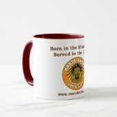 ラスタはコーヒー・マグを強く反対します マグカップ (正面左)