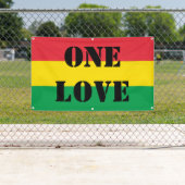 ラスタは緑の黄色い赤のストライプの旗パターンを着色します 横断幕 (インサイチュ)