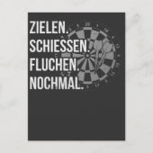 ラスタイガー・ダーツ・スプルーチ・ダーツシェイベ・ダルツフェイル問題 ポストカード (正面)