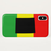 ラスタカラーのワイオミング Case-Mate iPhoneケース (裏面(横))