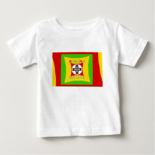 ラスタカラーレッドゴールデングリーン ベビーTシャツ