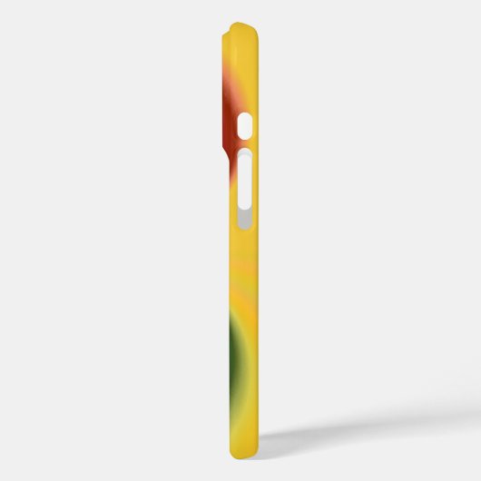 ラスタカラー抽象芸術アートプリント Case-Mate iPhoneケース (裏面 / 左)