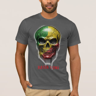 ラスタキングドクロ Tシャツ
