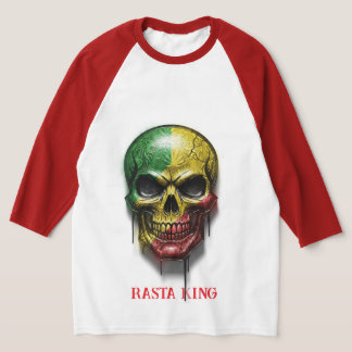 ラスタキングドクロ Tシャツ