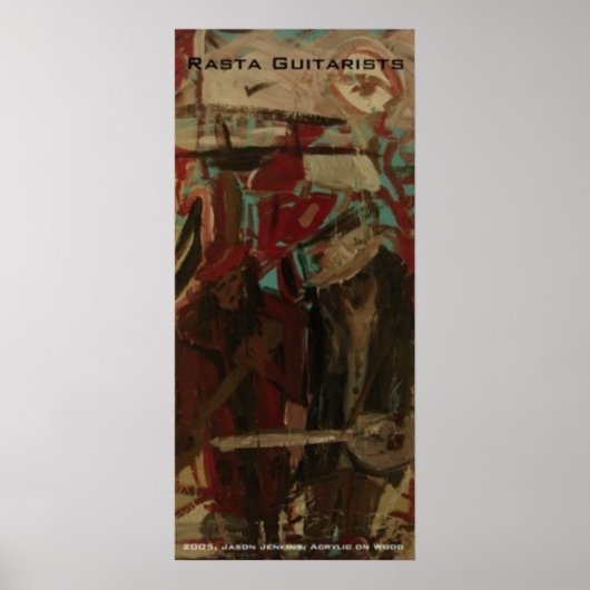 ラスタギタリスト ポスター (正面)