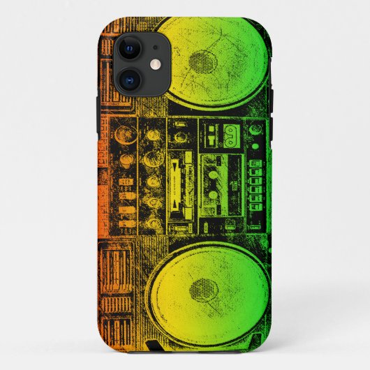 ラスタゲットブラスター Case-Mate iPhoneケース (裏面)