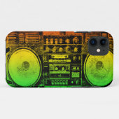 ラスタゲットブラスター Case-Mate iPhoneケース (裏面(横))