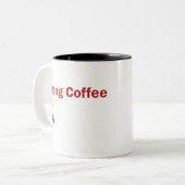 ラスタコーヒー ツートーンマグカップ (正面左)