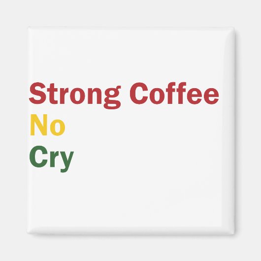 ラスタコーヒー マグネット (正面)