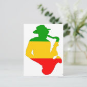 ラスタサックス ポストカード (スタンド正面)