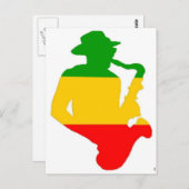 ラスタサックス ポストカード (正面/裏面)