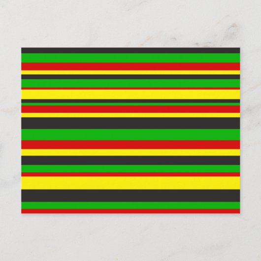 ラスタストライプ ポストカード (正面)