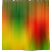 ラスタスプラッシュ色 シャワーカーテン (正面)