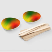 ラスタスプラッシュ色 ハンドファン (組立なし)