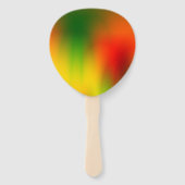 ラスタスプラッシュ色 ハンドファン (裏面)