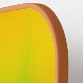 ラスタスプラッシュ色 ピックルボールラケット (左詳細)