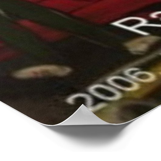 ラスタス指名手配 ポスター (角)