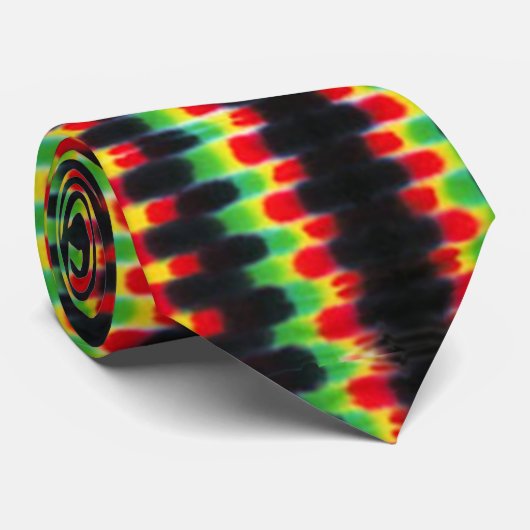 ラスタタイダイ ネクタイ (ロール)