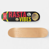 ラスタビーブススケートボード スケートボード (横)