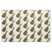 ラスタファリアンレゲエギタージャマイカ国旗 ファブリック (ファットクウォーター)