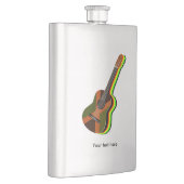 ラスタファリアンレゲエギタージャマイカ国旗 フラスク (右)