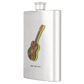 ラスタファリアンレゲエギタージャマイカ国旗 フラスク (左)