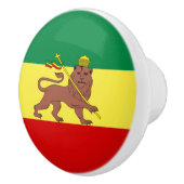 ラスタファリアン国旗(ラスタファリアン主義)(ラスタ) セラミックノブ (右)