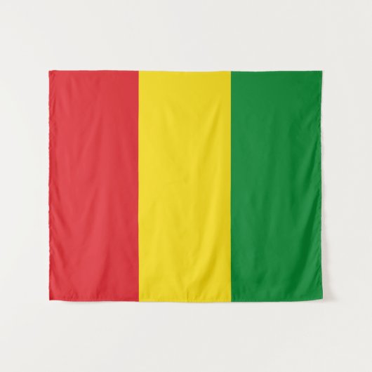 ラスタファリア国旗のラスタエチオピア タペストリー (正面(横))