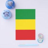 ラスタファリア国旗のラスタエチオピア チラシ (シングル)