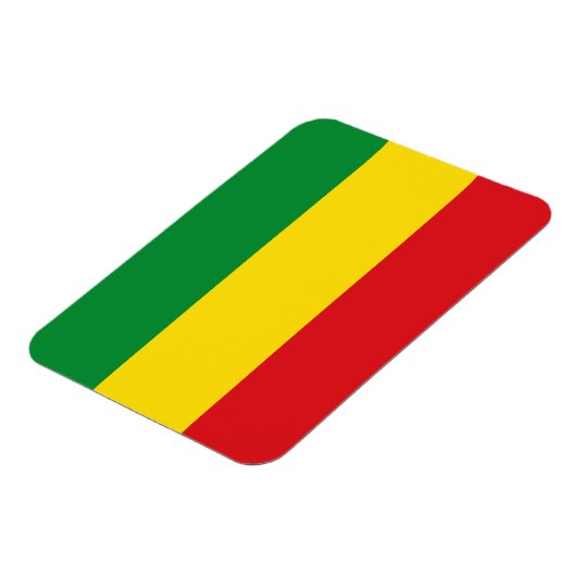 ラスタファリア国旗のラスタエチオピア マグネット (左側)