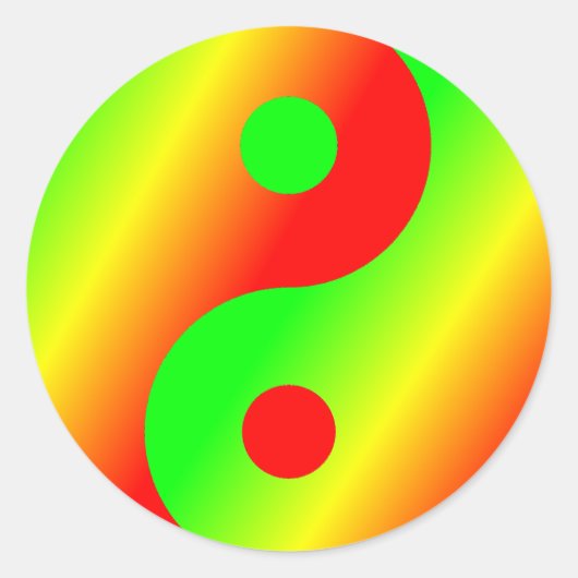 ラスタファリア陰陽 ラウンドシール (正面)