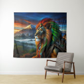 ラスタファリライオンプリンス タペストリー (インサイチュ(横))