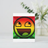 ラスタファリレゲエラップの ポストカード (スタンド正面)